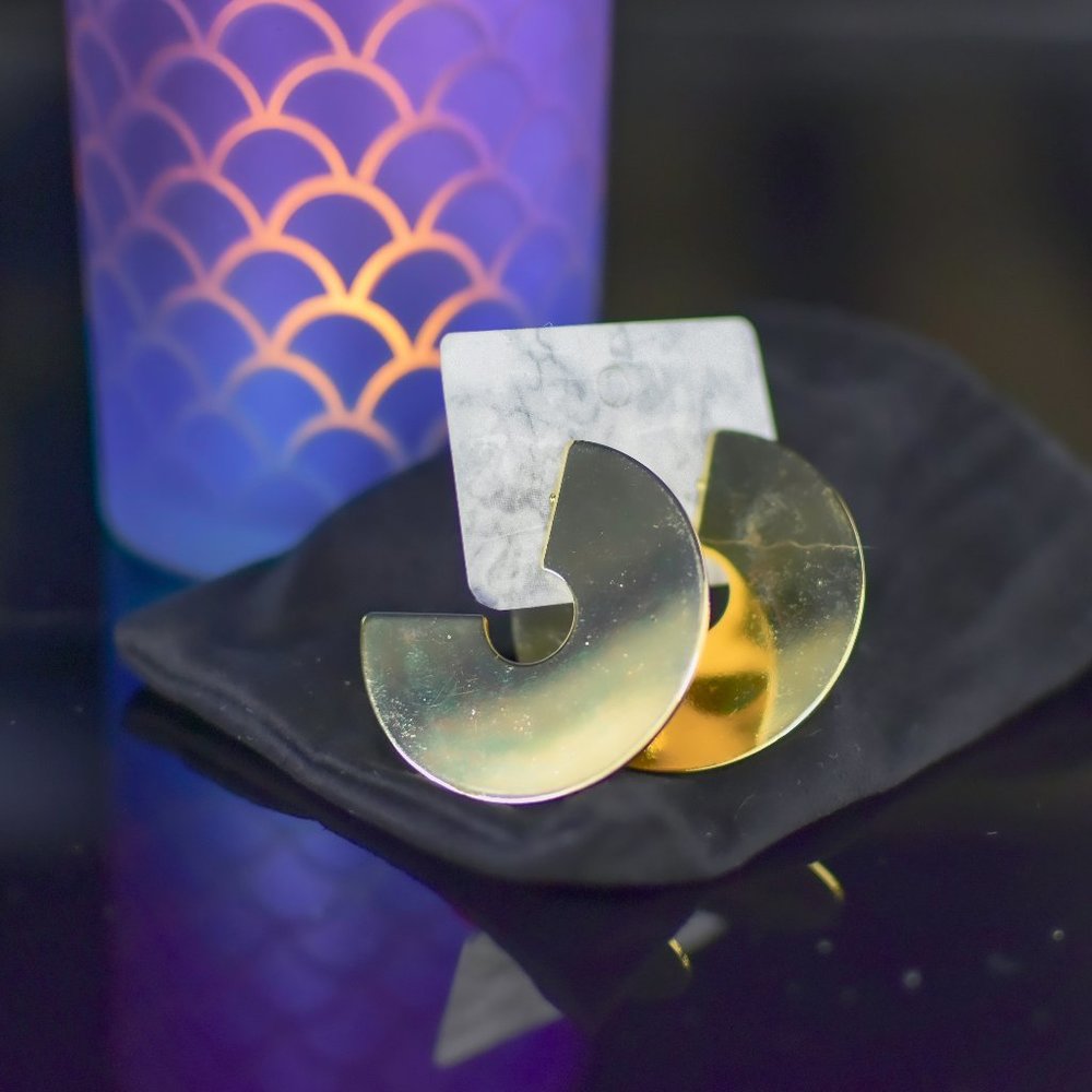 Beautiful wide hoops